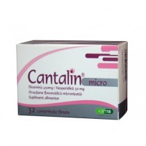 Cantalin micro, 32 comprimate