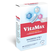 Vitamax Magneziu 3 in 1 30...