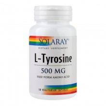 L-Tyrosine 500mg Solaray,...
